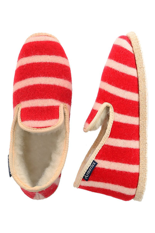Chaussons rayés Maoutig du 35 au 43 - laine - Armor-lux - 1