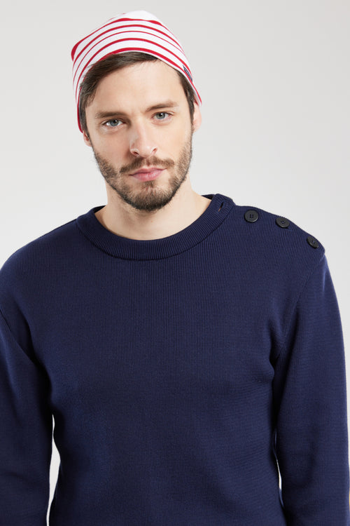 Fisherman Breton striped Beanie - cotton - Armor-lux - 3