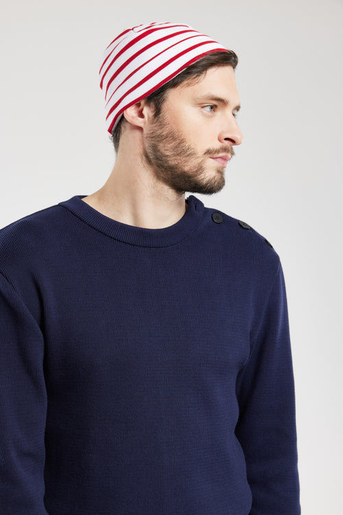 Fisherman Breton striped Beanie - cotton - Armor-lux - 2