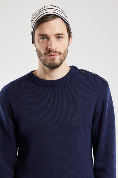 Fisherman Breton striped Beanie - cotton - Armor-lux - 4