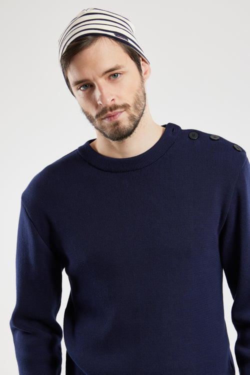 Fisherman Breton striped Beanie - cotton - Armor-lux - 3