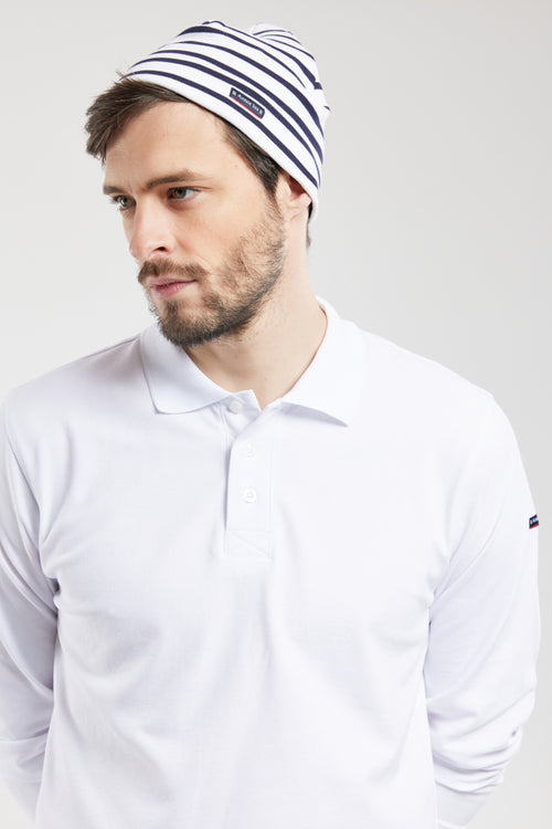Fisherman Breton striped beanie - cotton - Armor-lux - 1
