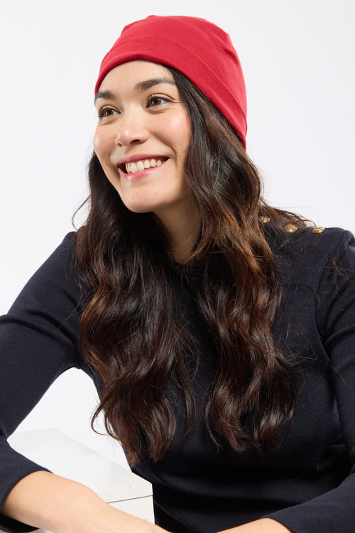 Bonnet uni Tréguier - coton - Armor-lux - 2