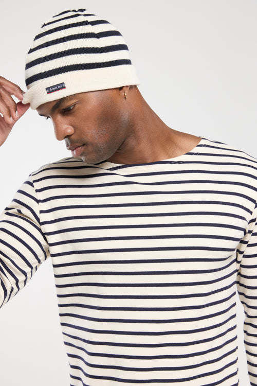 Striped beanie - wool - Armor-lux - 2