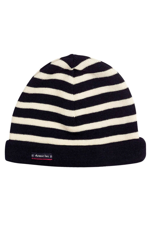 Bonnet rayé Lannion - laine - Armor-lux - 3