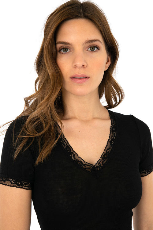 T-shirt - wool and silk - Armor-lux - 2