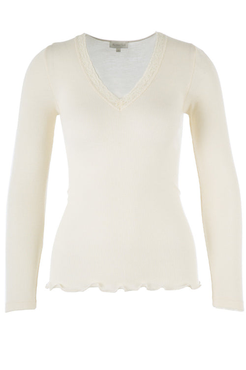 Long sleeved shirt - wool and silk - Armor-lux - 1