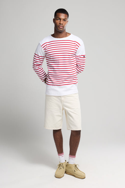 Shirt im Marine-Stil „Amiral“ - aus dicker Baumwolle - Armor-lux - 3