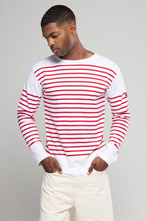 Breton striped shirt - thick cotton - Armor-lux - 1