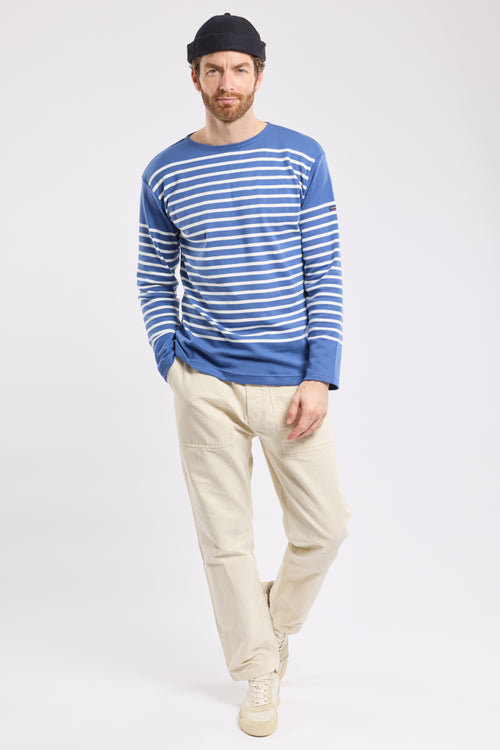 Amiral Breton striped shirt - thick cotton - Armor-lux - 4
