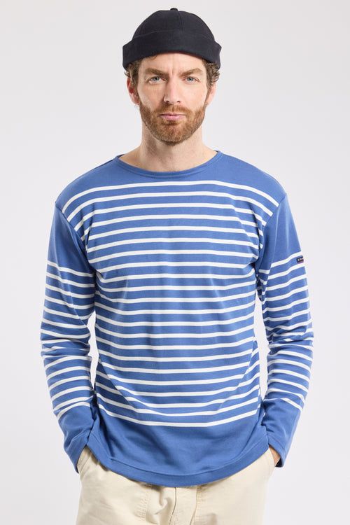 Amiral Breton striped shirt - thick cotton - Armor-lux - 1