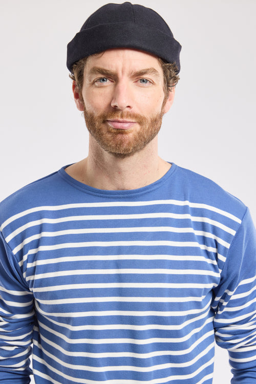 Amiral Breton striped shirt - thick cotton - Armor-lux - 2