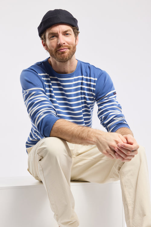 Amiral Breton striped shirt - thick cotton - Armor-lux - 3