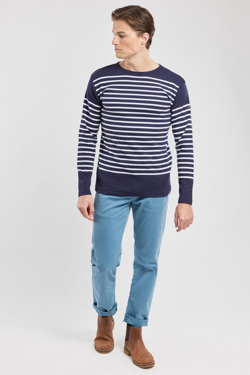 Amiral Long sleeve Breton striped shirt - Armor-lux - 4