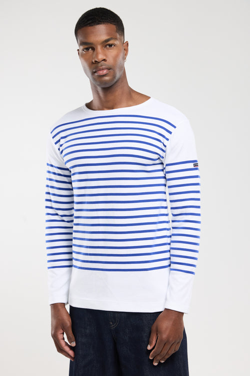Amiral Long sleeve Breton striped shirt - cotton - Armor-lux - 1