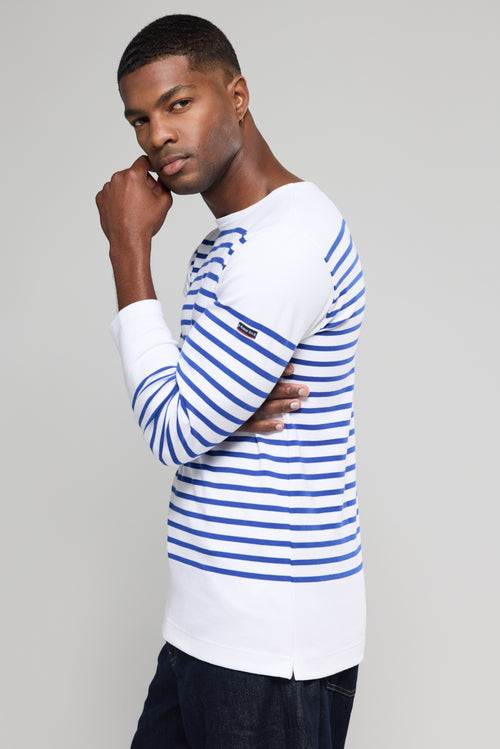 Amiral Long sleeve Breton striped shirt - cotton - Armor-lux - 4