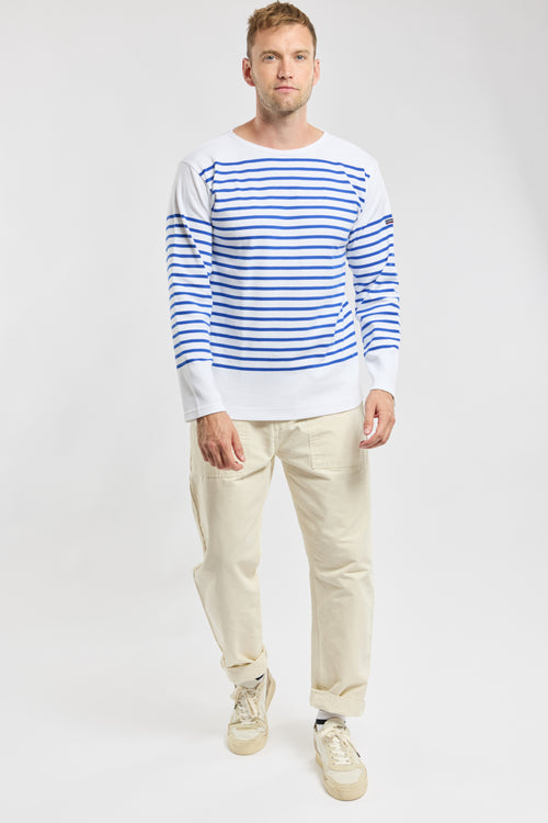 Amiral Long sleeve Breton striped shirt - cotton - Armor-lux - 4