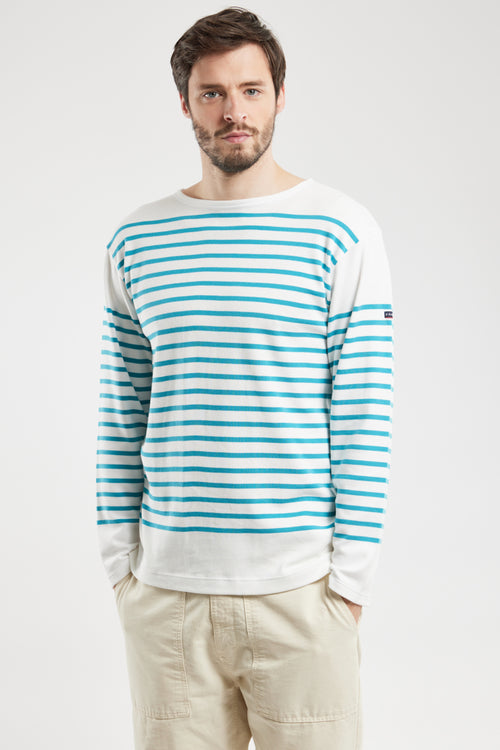 Amiral thick cotton Breton striped shirt - Armor-lux - 4