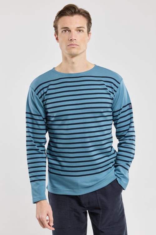 Amiral thick cotton Breton striped shirt - Armor-lux - 4