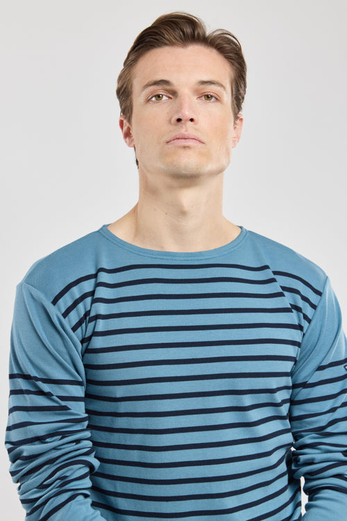 Amiral thick cotton Breton striped shirt - Armor-lux - 2