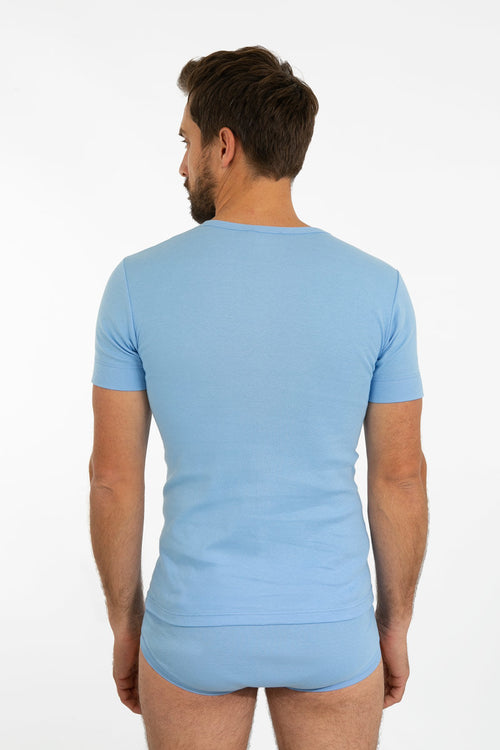 V-neck T-shirt - cotton - Armor-lux - 3