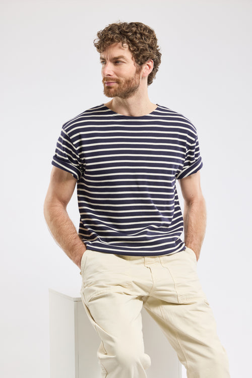 Shirt mit kurzen Ärmeln im Marine-Stil „Doëlan - aus dicker Baumwolle - Armor-lux - 5