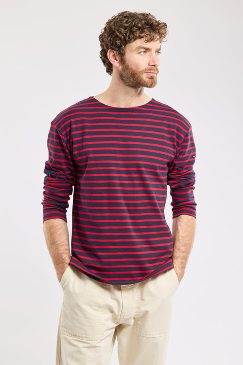 Breton striped shirt Loctudy - thick cotton - Armor-lux - 1