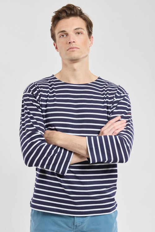 Breton striped shirt - light jersey cotton - Armor-lux - 1