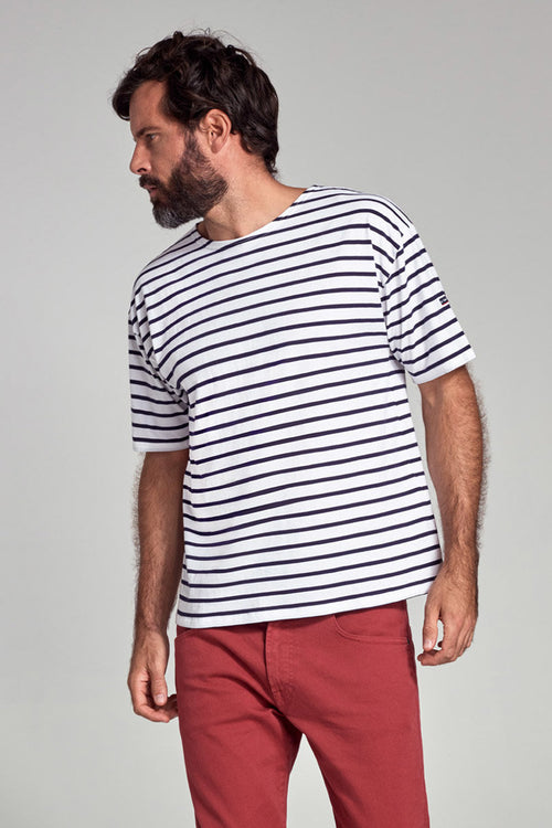 Breton striped t-shirt - light jersey cotton - Armor-lux - 1