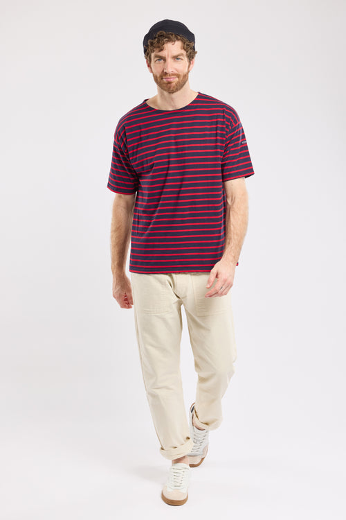 Shirt mit kurzen Ärmeln im Marine-Stil „Theviec“ - aus leichter Baumwolle - Armor-lux - 3