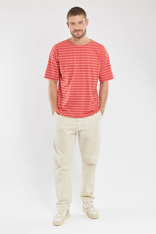 Théviec Breton striped shirt - lightweight cotton - Armor-lux - 4