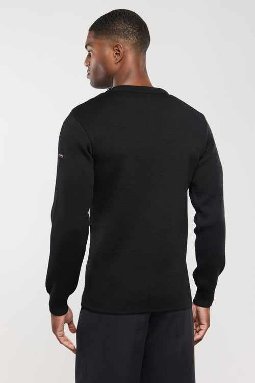 Pull marin uni Fouesnant - laine - Armor-lux - 4