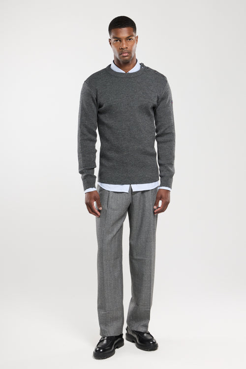 Pull marin uni Fouesnant - laine - Armor-lux - 3