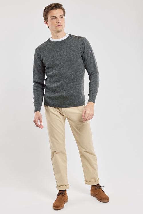 Pull marin uni Fouesnant - laine - Armor-lux - 3