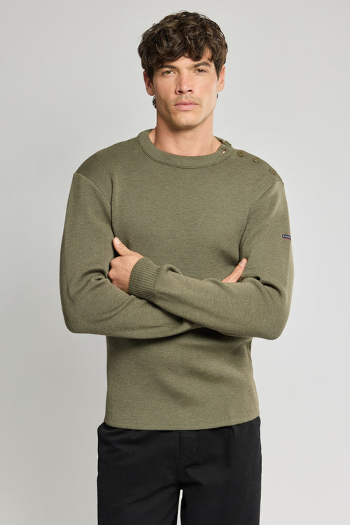 Pull marin uni Fouesnant - laine - Armor-lux - 1