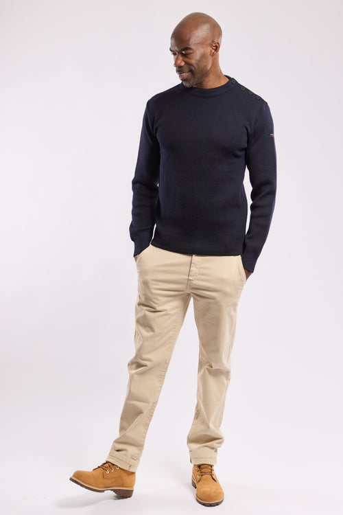 Pull marin uni Fouesnant - laine - Armor-lux - 3