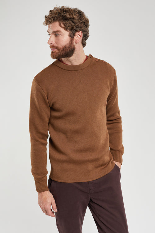 Pull marin uni Fouesnant - laine - Armor-lux - 1