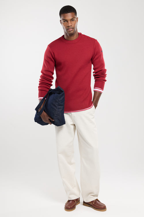 Pull marin uni Fouesnant - laine - Armor-lux - 3