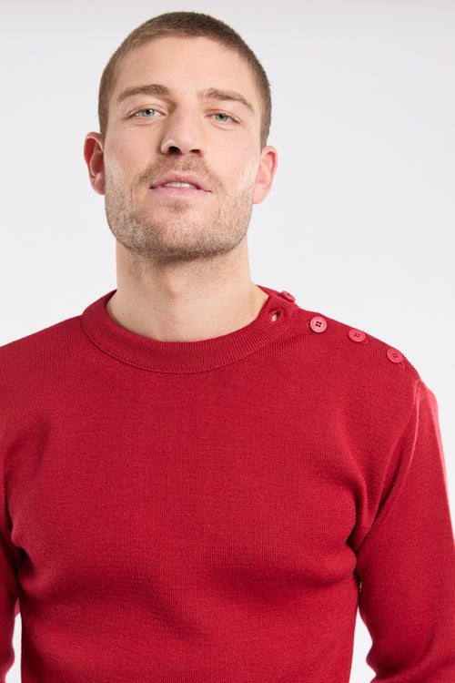 Einfarbiger Pullover im Marine-Stil  „Fouesnant“ - Armor-lux - 3