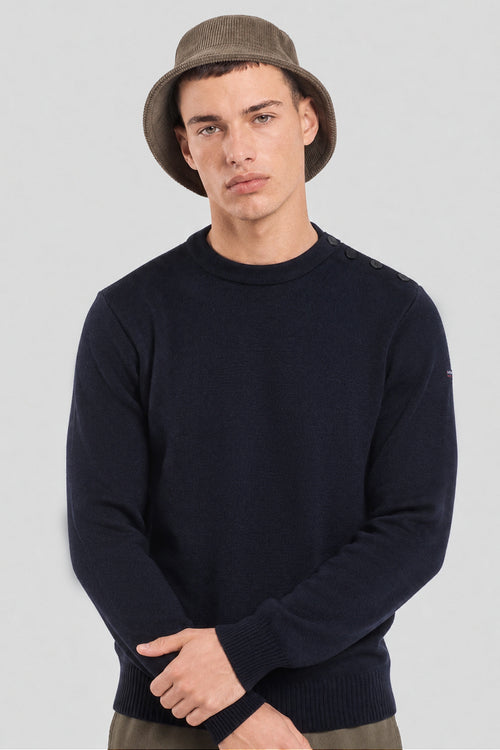 Pullover im Marine-Stil „Gavrinis“ - aus Wolle - Armor-lux - 1