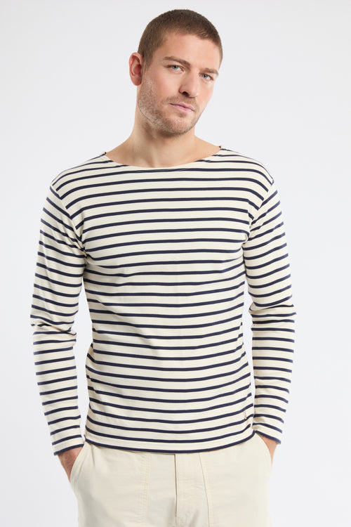Breton striped shirt - thick cotton - Armor-lux - 1