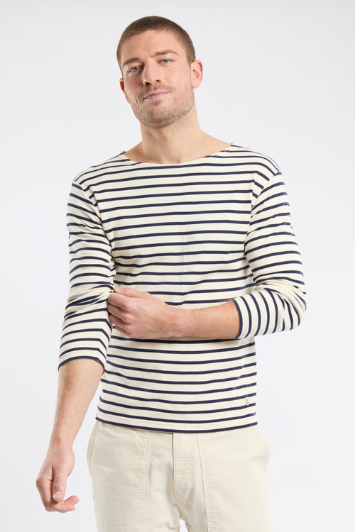 Breton striped shirt - thick cotton - Armor-lux - 3