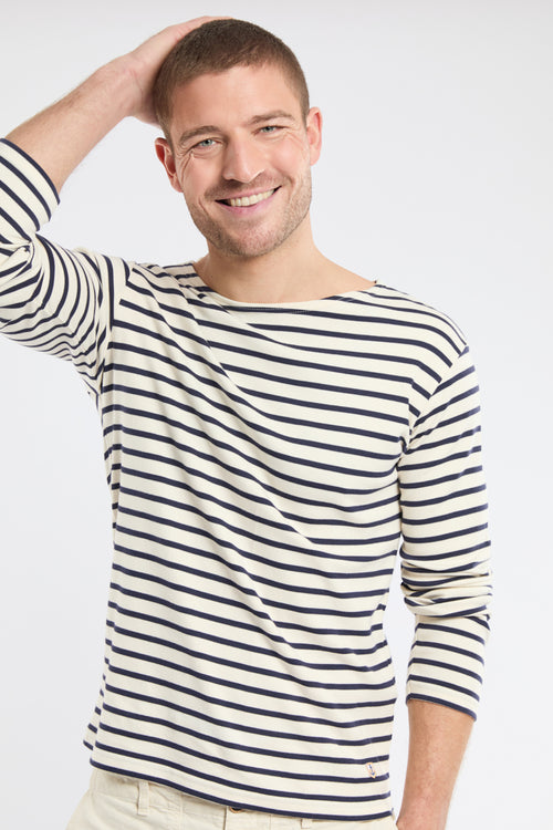 Breton striped shirt - thick cotton - Armor-lux - 2