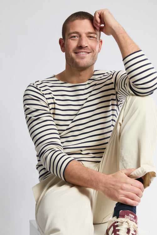 Breton striped shirt - thick cotton - Armor-lux - 4