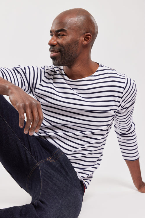 Breton striped shirt - thick cotton - Armor-lux - 3