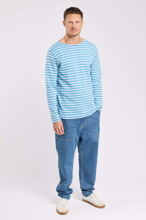 Houat striped shirt - thick cotton - Armor-lux - 3