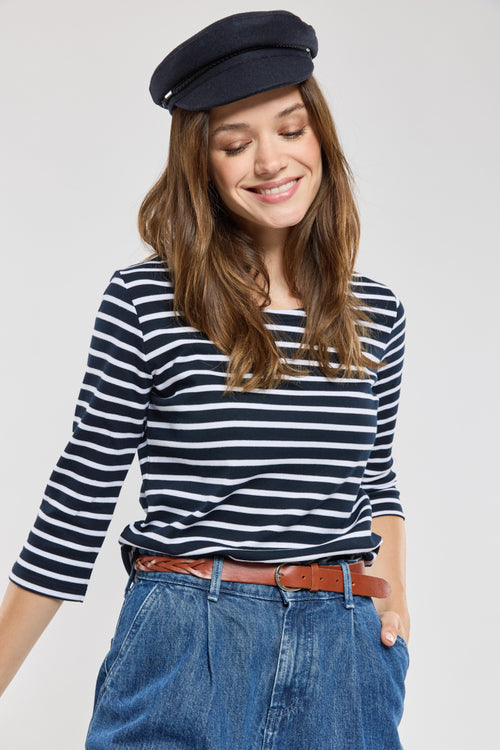 Breton striped shirt - thick cotton - Armor-lux - 1