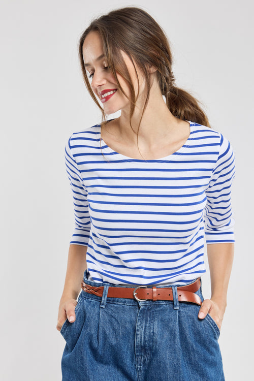 Breton striped shirt - thick cotton - Armor-lux - 1