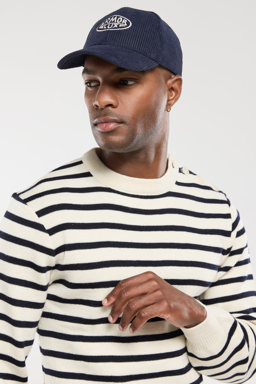 Striped original fisherman jumper Fouesnant - wool - Armor-lux - 2