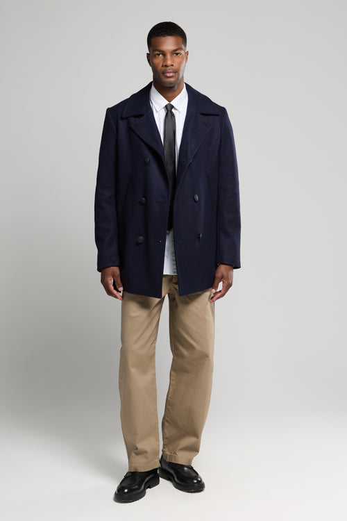 Cap Sizun pea coat - wool - Armor-lux - 6